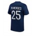 Cheap Paris Saint-Germain Nuno Mendes #25 Home Football Shirt 2022-23 Short Sleeve